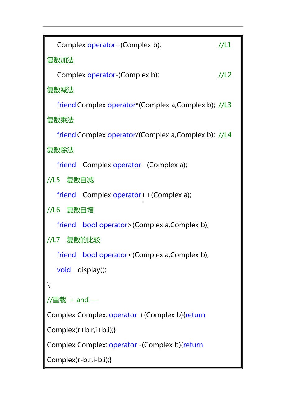 C++程序设计运算符重载课程实验报告.docx_第3页