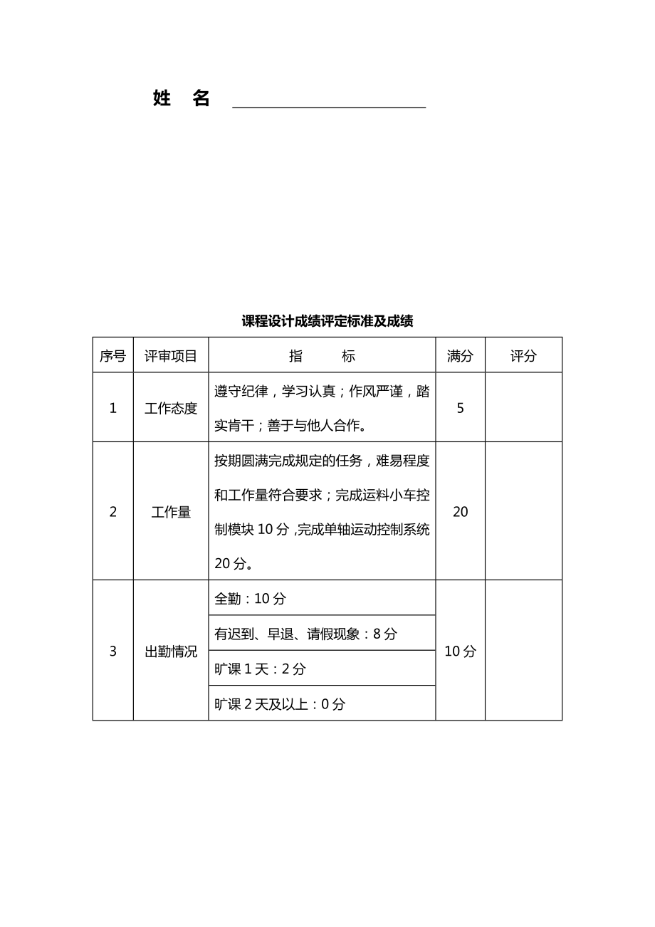 电气工程及自动化专业课程设计报告.docx_第2页