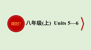 2021年人教版英语中考教材考点梳理　八年级上册 Units 5—6 （ppt课件）.ppt