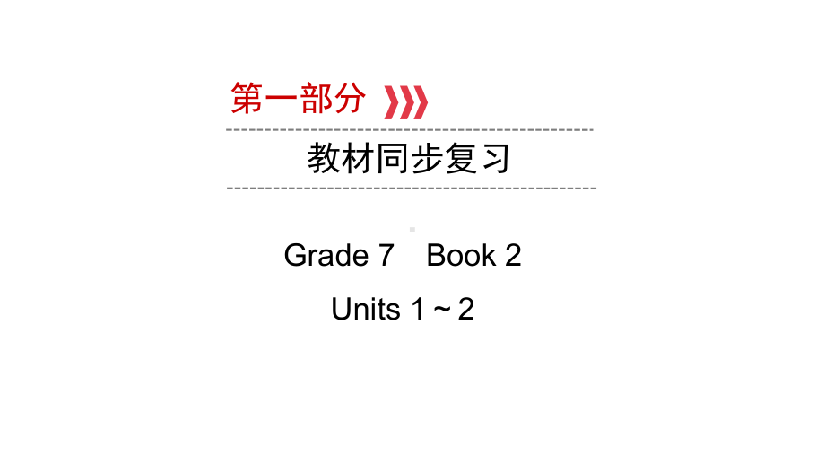 七年级下册 Units 1～2 教材复习（ppt课件） 2021年中考英语复习（牛津译林版）（广西）.pptx_第1页