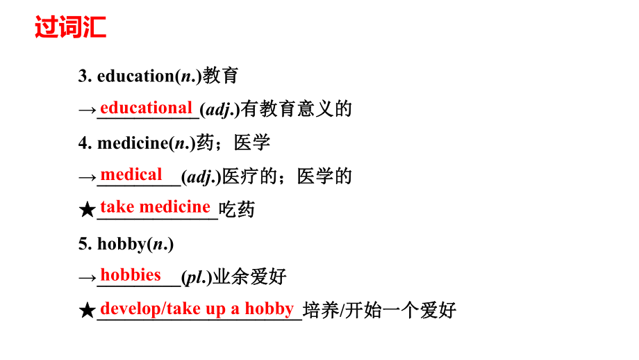 2022年人教版中考英语一轮复习：Units 5-6（ppt课件）八年级上册.pptx_第3页