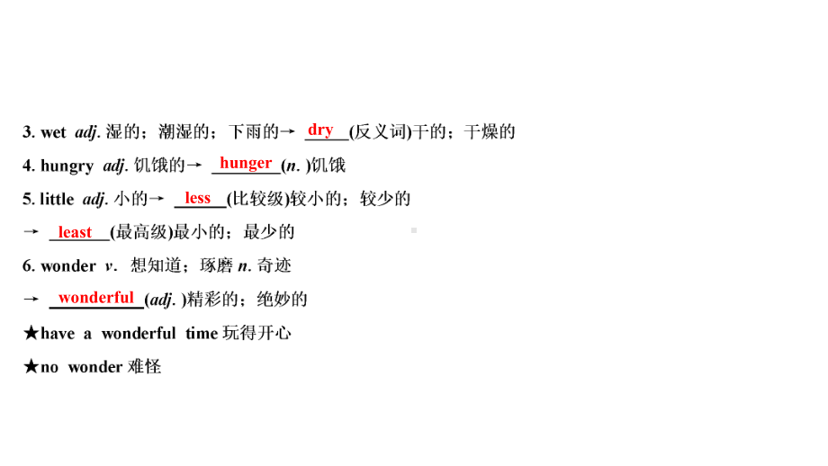 2021陕西中考英语一轮复习 （ppt课件） 八年级(上册)Units 1－2.ppt_第3页