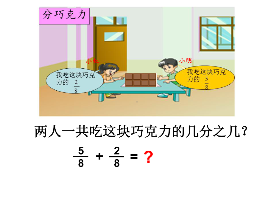 三年级上册数学课件-7.3 简单分数加减法｜苏教版 (共21张PPT).ppt_第2页