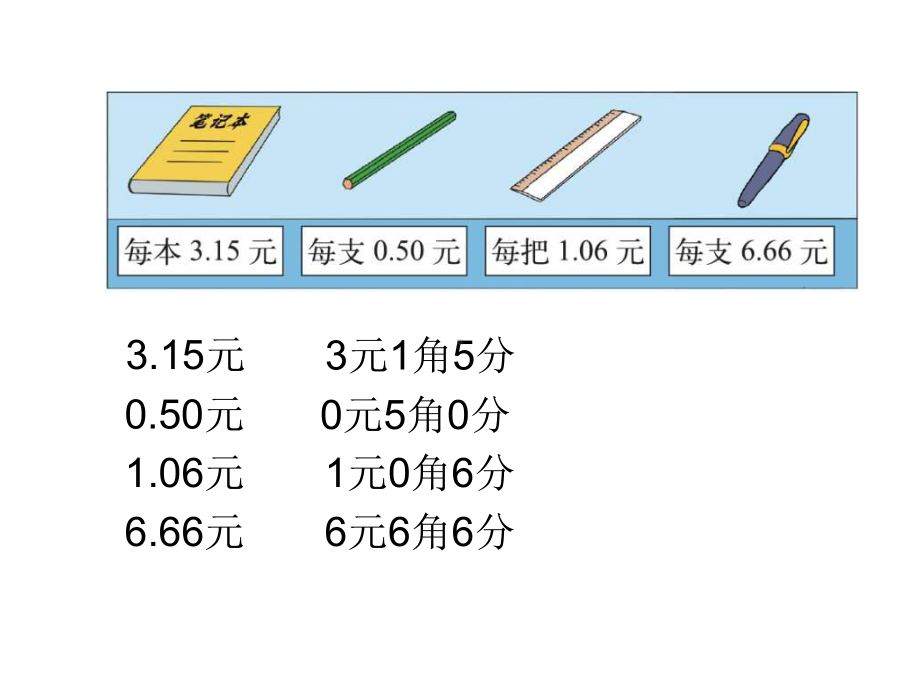 三年级上册数学课件-1.2 文具店｜北师大版(共17张PPT).ppt_第3页