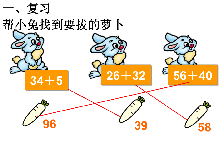 二年级上册数学课件-2.1.2 进位加 ︳人教新课标（2014秋）(共13张PPT).ppt_第2页