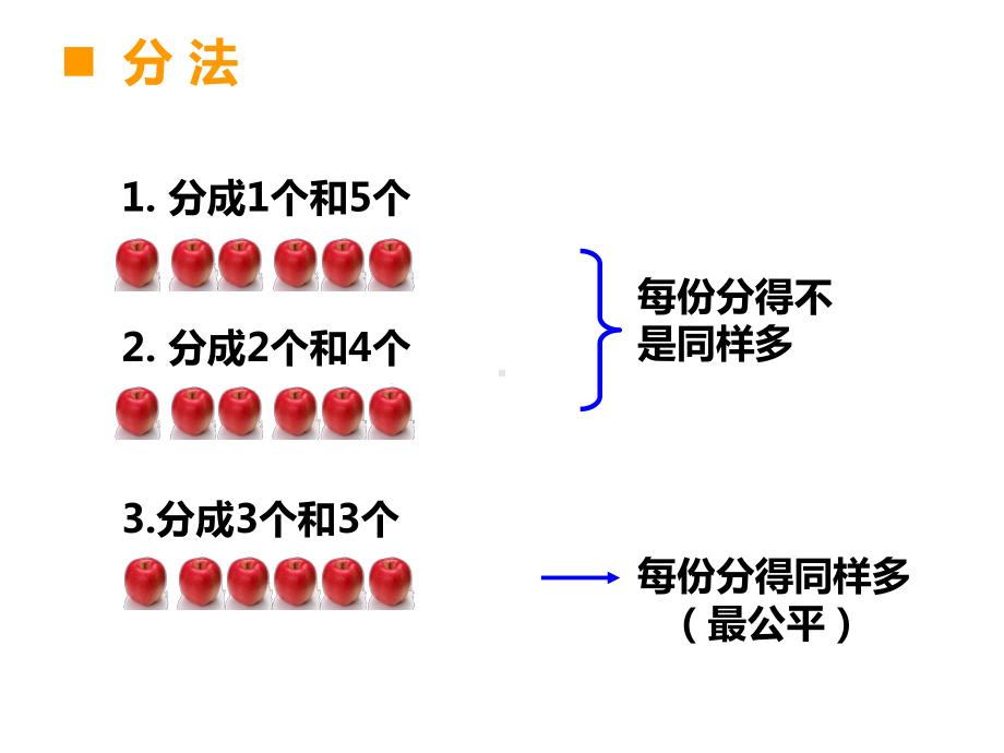 二年级上册数学课件-6.1 分一分 ︳西师大版(共26张PPT).ppt_第3页