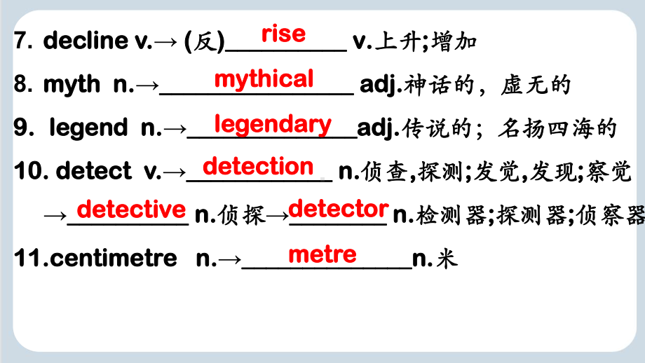 Unit5 Revealing nature 词汇（ppt课件）-2022新人教版（2019）《高中英语》选择性必修第一册.pptx_第3页