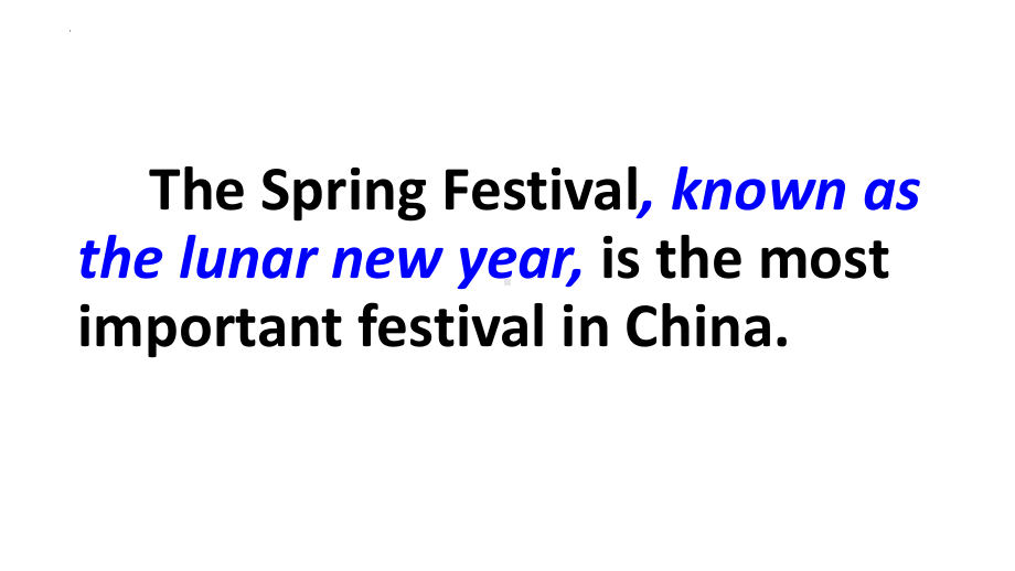 Unit1 传统节日春节The Spring Festival 写作（ppt课件）-2022新人教版（2019）《高中英语》必修第三册.pptx_第2页