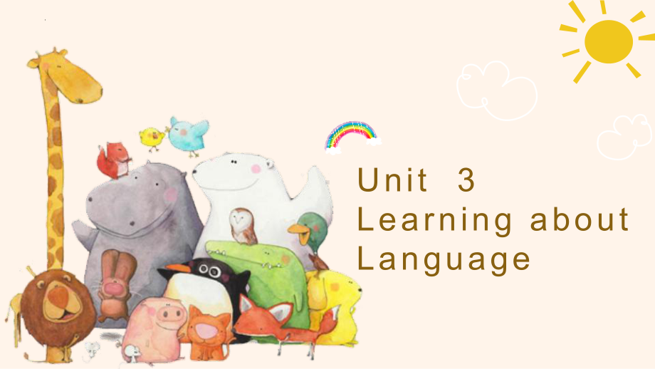 Unit 3 Learning About Language （ppt课件）-2022新人教版（2019）《高中英语》选择性必修第二册.pptx_第1页