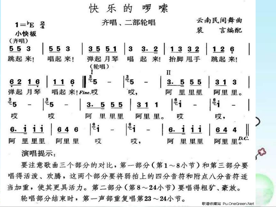 人音小学音乐二上《2快乐的啰嗦》PPT课件 (1).ppt_第3页