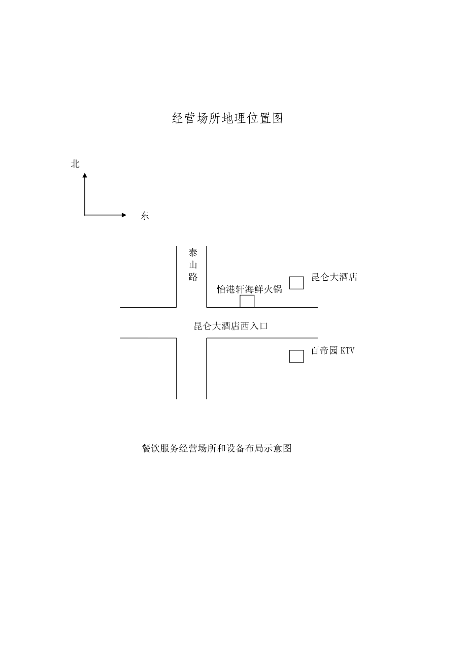 食品经营场所和设备布局、工艺流程、卫生设施示意图以及操作流程.doc_第2页