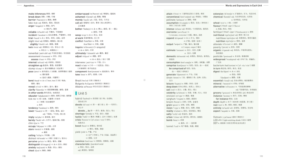 Unit 5 Working the Land 词汇（ppt课件）-2022新人教版（2019）《高中英语》选择性必修第一册.pptx_第3页