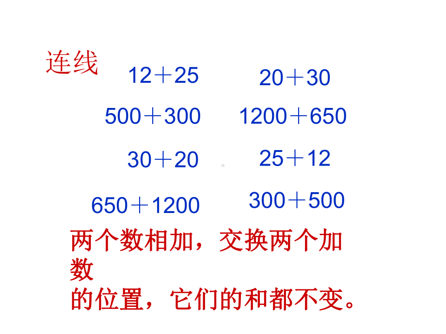 四年级上册数学课件-2.3 加法运算律 ︳西师大版(共23张PPT).ppt_第2页