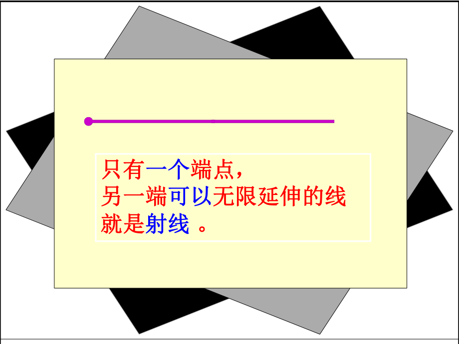 四年级上册数学课件-3.1 线段、直线和射线 ︳西师大版(共15张PPT).ppt_第3页