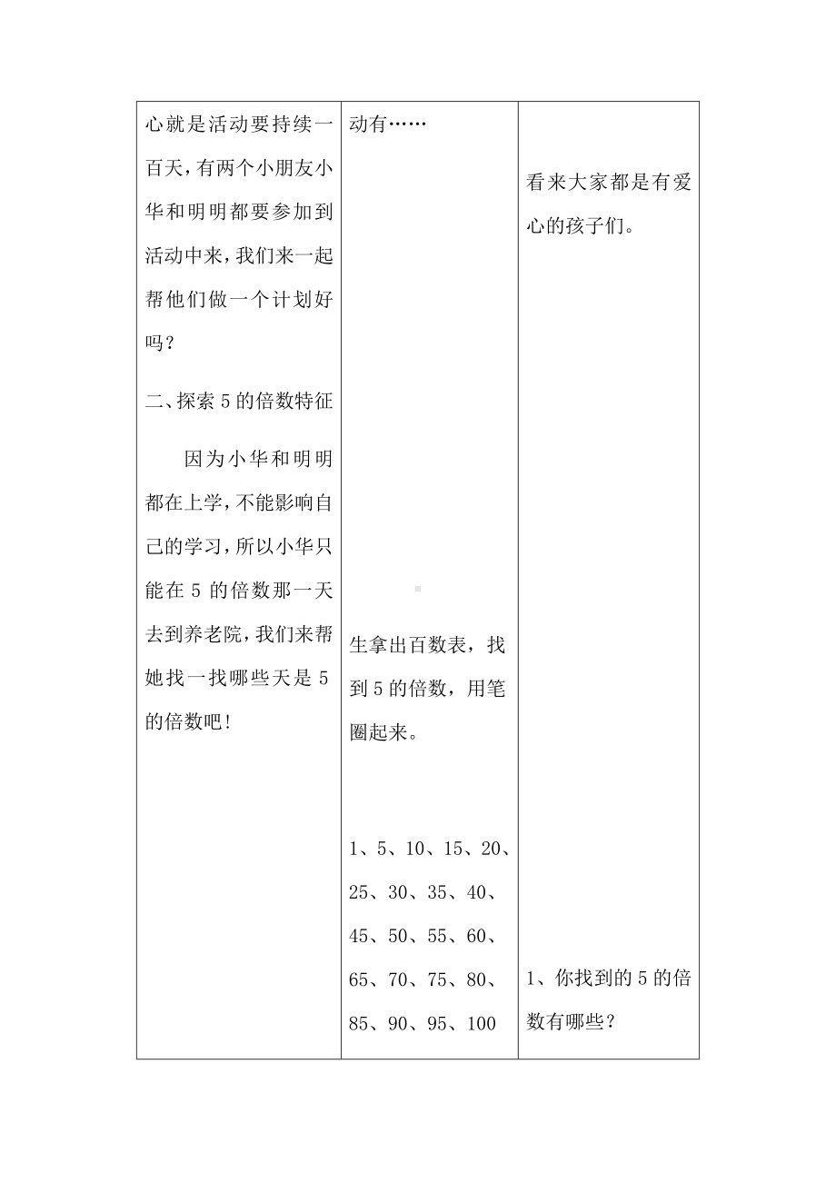 四年级上册数学教案-5.3-2.3.5的倍数的特征 ▎冀教版(1).docx_第2页