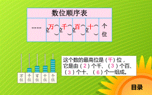 四年级上册数学课件-1.1 万以内数的认识 读数、写数 ︳西师大版 (共12张PPT).ppt