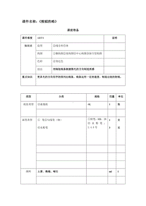 三年级上册美术课外班素材-熊韬豹略教学素材 全国通用.docx