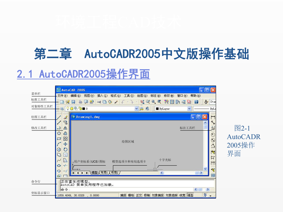 《环境工程CAD技术》课件第二章.ppt_第1页