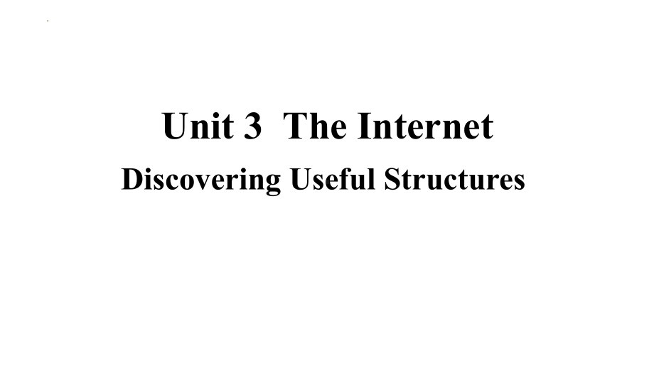 Unit3 Discovering Useful Structures现在完成时被动语态ppt课件 -新教材高中英语人教版（2019）必修第二册 .pptx_第1页