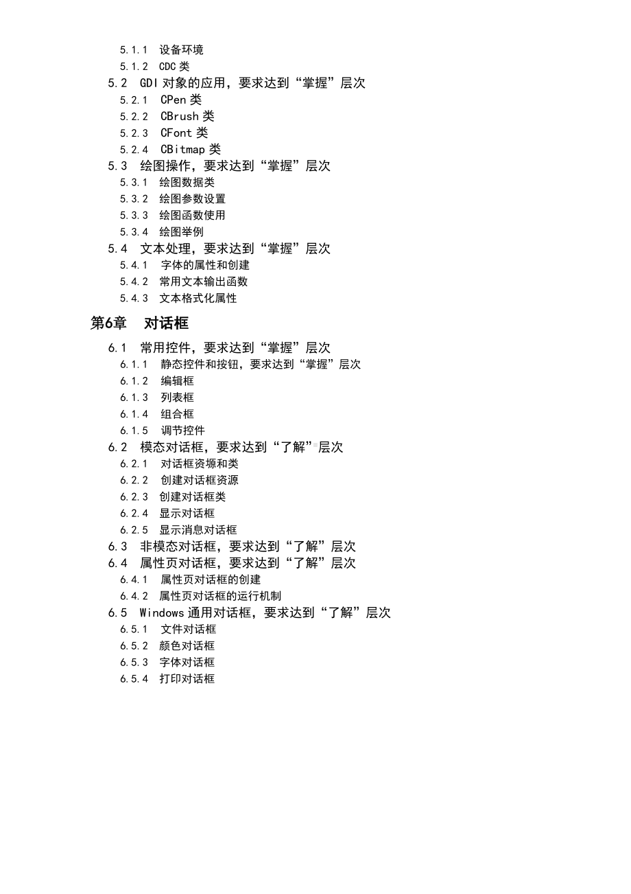 《Visual C++程序设计》课程教学大纲-32学时.docx_第3页