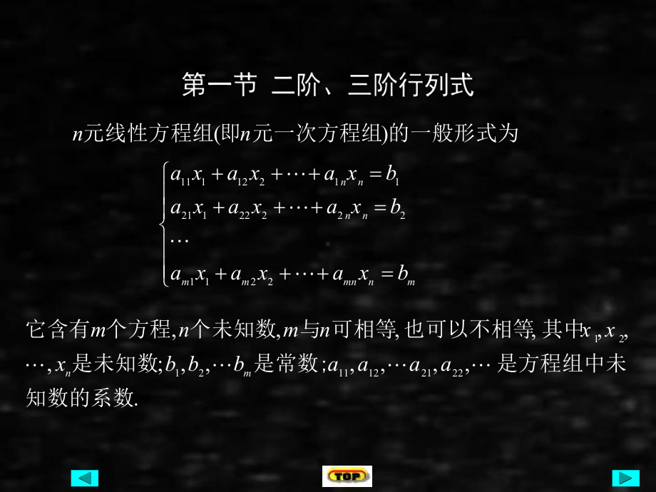 《应用数学基础下》课件第二十二章 行列式.ppt_第2页