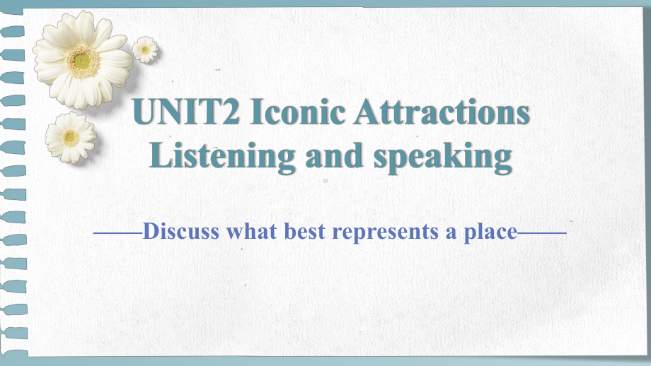 Unit 2 Listening and Speaking 课件ppt -（2023新教材）高中英语人教版（2019）选择性必修第四册.pptx_第1页