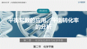 9：2.2.5 平衡常数的应用、平衡转化率的分析.pptx