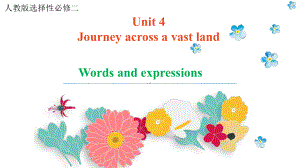 Unit 4 Words and expressions 单词详解课件ppt-（2023新教材）高中英语人教版（2019）选择性必修第二册.pptx