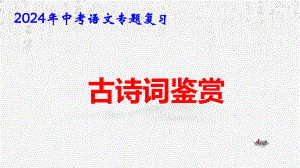 2024年中考语文专题复：古诗词鉴赏 课件48张.pptx