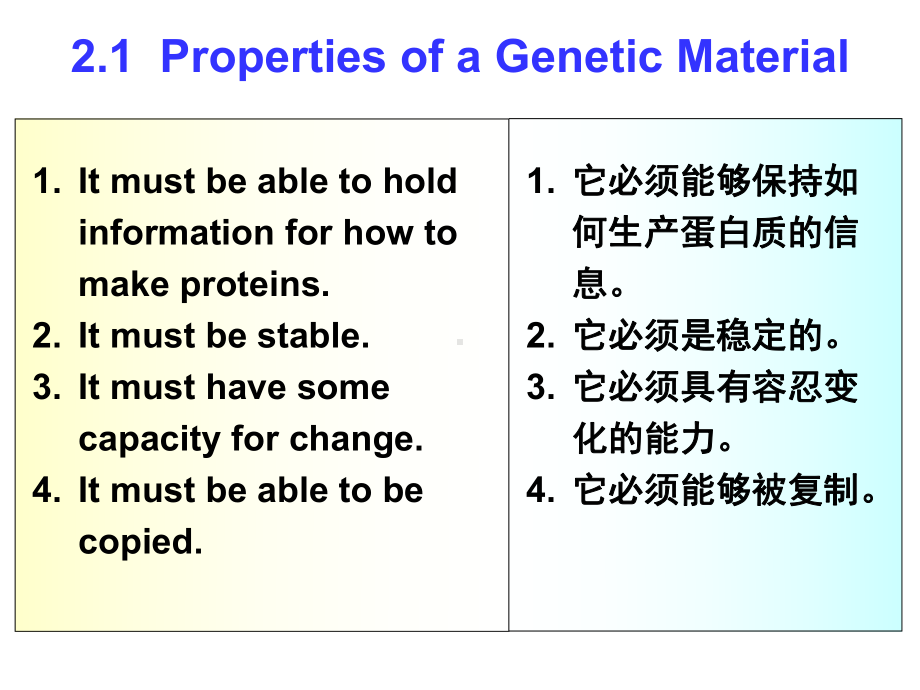 《英汉对照分子生物学导论》课件Chapter 2.ppt_第3页