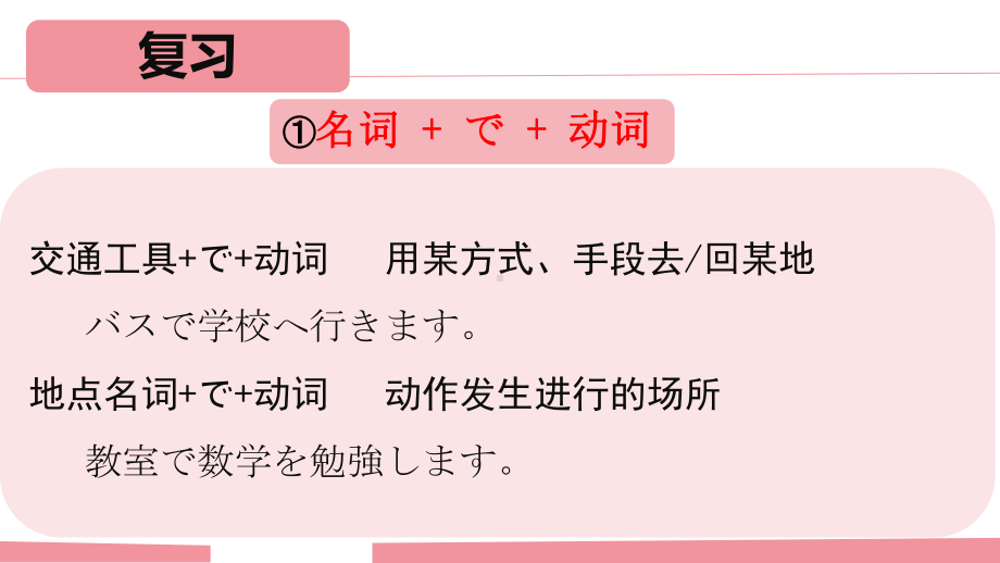 第8课李さんは日本語で手紙を書きます 语法+课文复习ppt课件-高中日语新版标准日本语初级上册.pptx_第3页