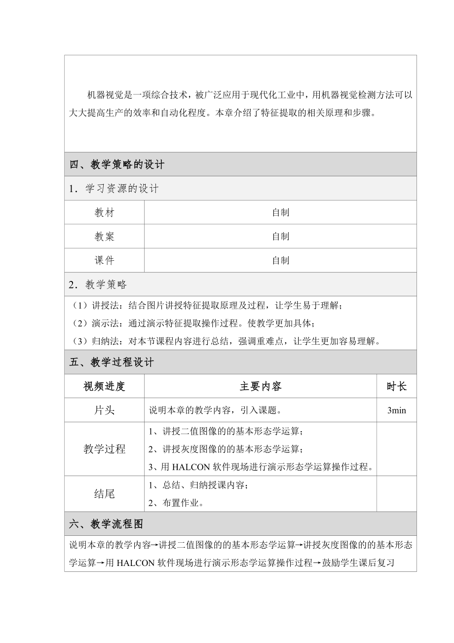 《机器视觉技术基础》第七章 图像的形态学处理教学设计.docx_第2页