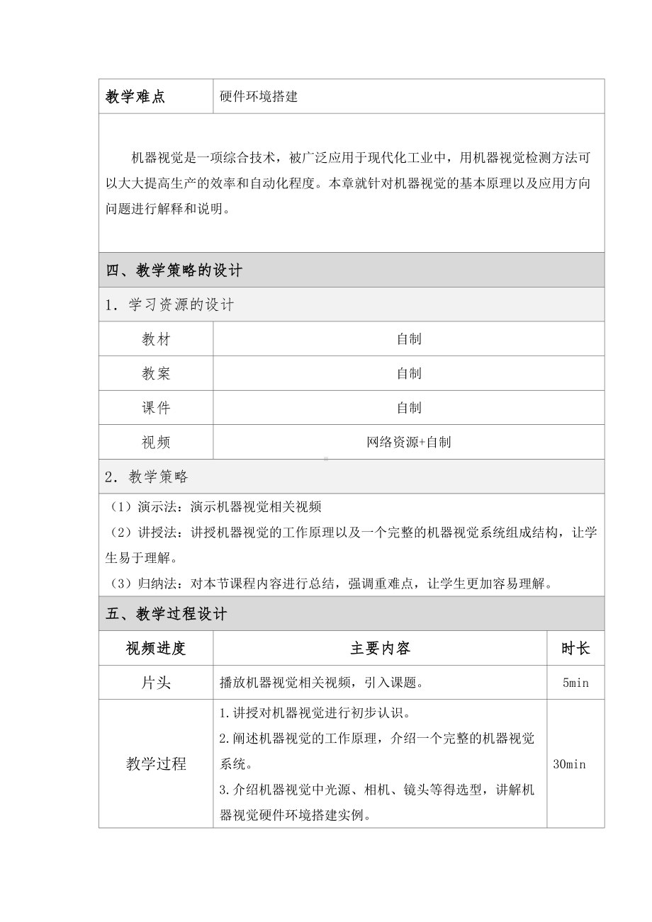 《机器视觉技术基础》第一章 机器视觉概述教学设计.docx_第2页