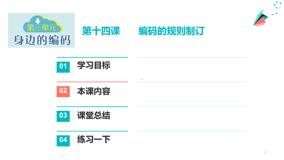 第14课 编码的规则制订（ppt课件）四年级上册信息科技(2023新)浙教版.pptx_第2页