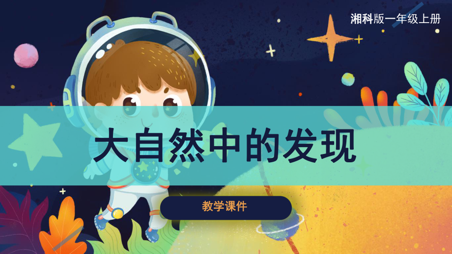 2.3 大自然中的发现 ppt课件(35张PPT)-2023新湘科版一年级上册《科学》.pptx_第1页