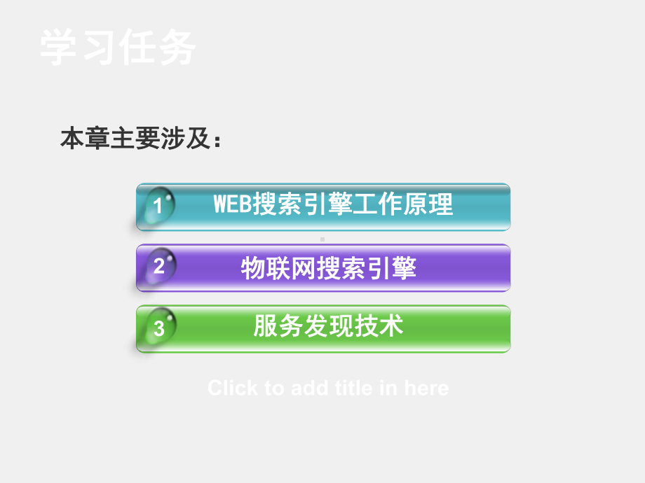 《物联网技术基础教程》ppt第10章 发现与搜索引擎技术-《物联网技术基础教程》.ppt_第1页