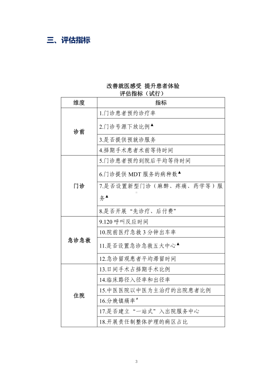 学习解读改善就医感受 提升患者体验评估操作手册（2023 版）（讲义）.docx_第3页