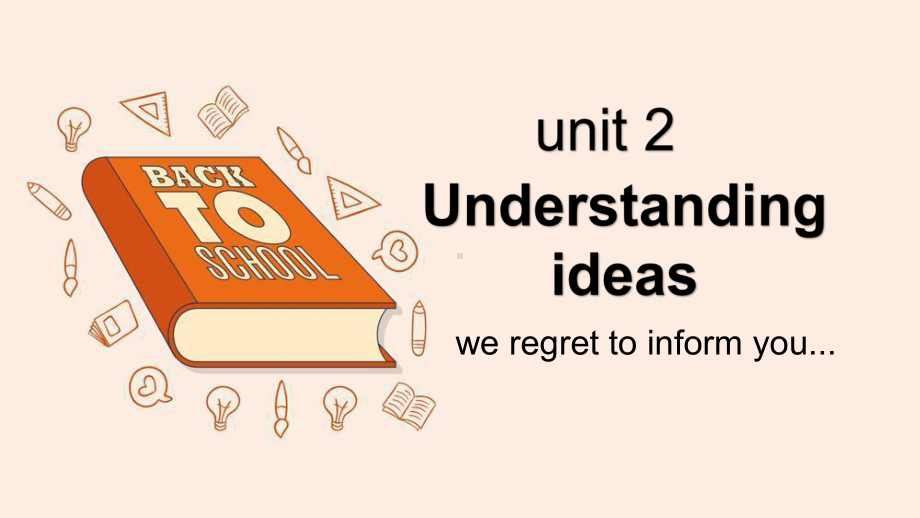 Unit 2 Understanding ideas （ppt课件）-2023新外研版（2019）《高中英语》选择性必修第一册.pptx_第1页