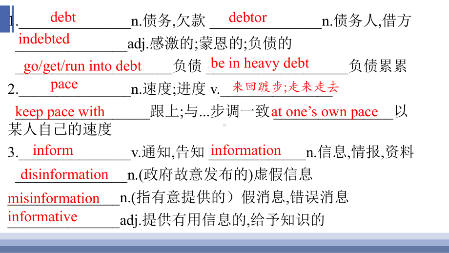 Unit 2 Onwards and Upwards 知识清单（ppt课件）-2023新外研版（2019）《高中英语》选择性必修第一册.pptx_第3页