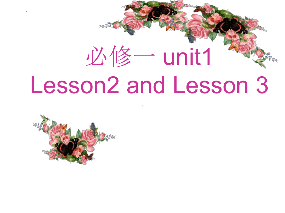 Unit 1 Lesson 2+Lesson 3 词汇（ppt课件）-2023新北师大版（2019）《高中英语》必修第一册.pptx_第1页