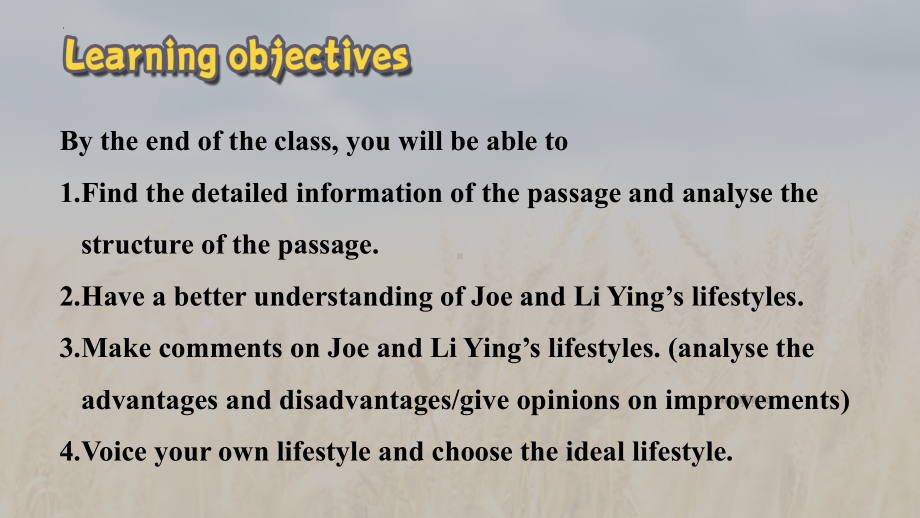 Unit 1 Lesson 1 Lifestyles （ppt课件）--2023新北师大版（2019）《高中英语》必修第一册.pptx_第2页