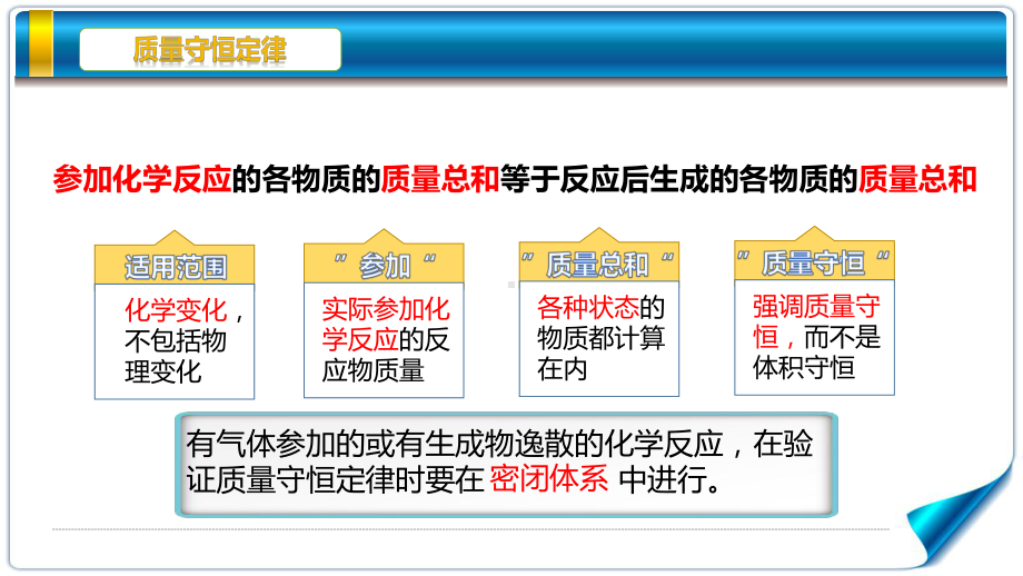 人教版化学九年级上册-5.1质量守恒定律 -课件(7).pptx_第3页