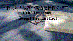 Unit 8 Literature Lesson1 The last leaf 1 （ppt课件）-2023新北师大版（2019）《高中英语》选择性必修第三册.pptx