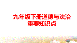 九年级下册道德与法治重要知识点课件74张.pptx