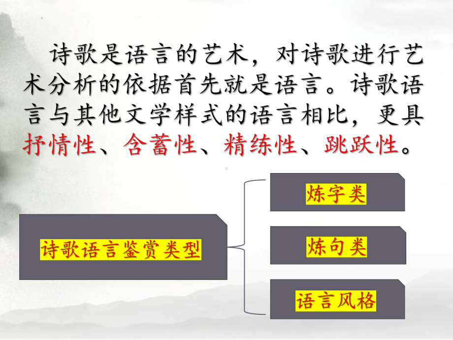 2024年高考语文复习：古代诗歌语言鉴赏 ppt课件41张.pptx_第2页