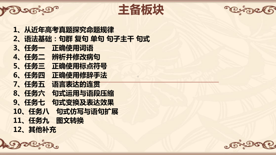 2024年高考语文复习：语言文字运用主观题复习思路 ppt课件43张.pptx_第2页