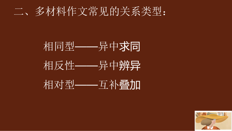 2024年高考作文复习：多材料作文的审题立意 ppt课件26张.pptx_第3页