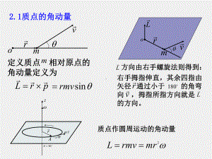 《大学物理》课件3.4刚体定轴转动的角动量定理角动量守恒定律 .ppt