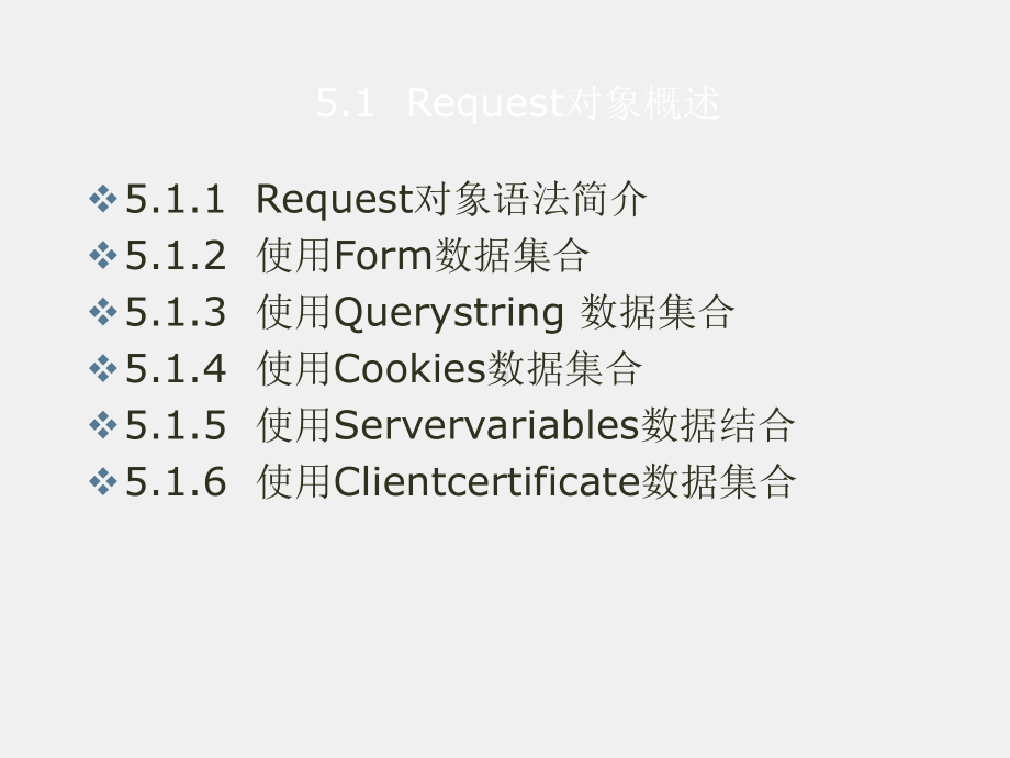 《ASP程序设计》课件第5章Request和Response对象.ppt_第2页