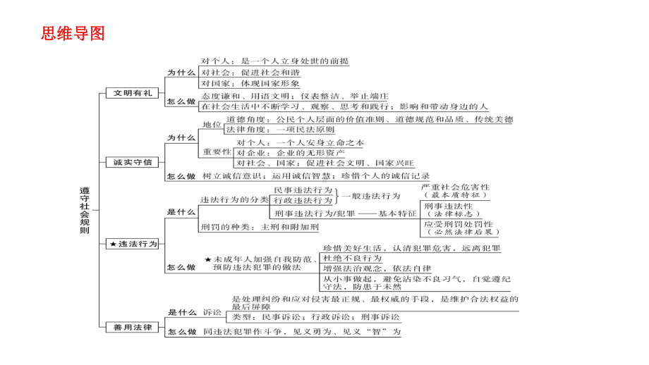 2023-2024学年（部）统编版八年级上册《道德与法治》总复习ppt课件（76张ppt）.ppt_第3页